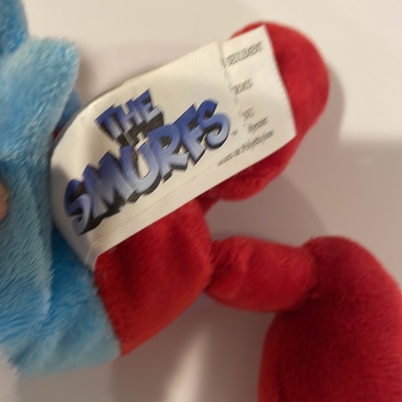Papa Smurf Plush Doll Stuffed Animal the Smurfs Peyo 2011 JAKKS Pacific 8” - Picture 3 of 5